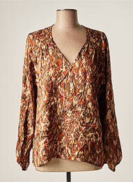 Blouse marron BELLITA femme