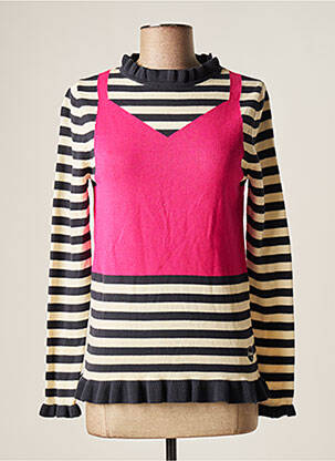 Pull bleu MAURICE femme