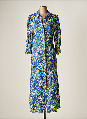 Robe longue bleu DEUX. BY ELINE DE MUNCK pour femme