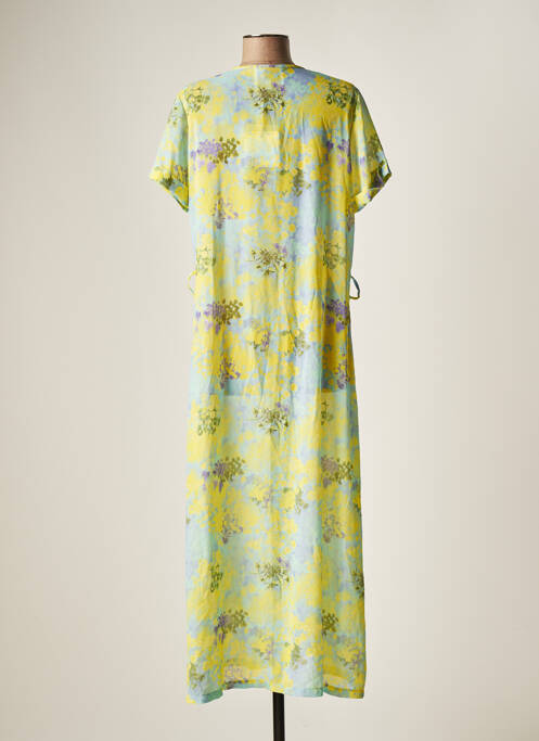 Robe longue jaune BELLITA pour femme