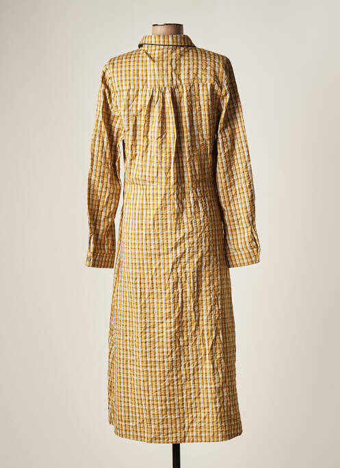 Robe mi-longue jaune LE FABULEUX MARCEL DE BRUXELLES pour femme