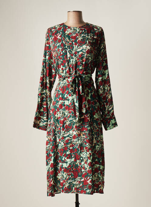 Robe mi-longue vert DEUX. BY ELINE DE MUNCK pour femme