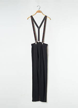 Pantalon slim noir SUPASTAR femme