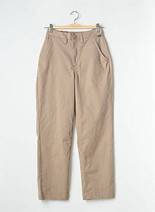 Pantalon chino beige VANS femme