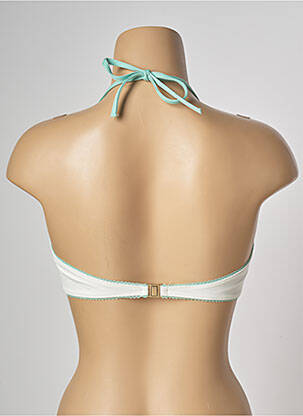 Haut de maillot de bain blanc SAPPH femme