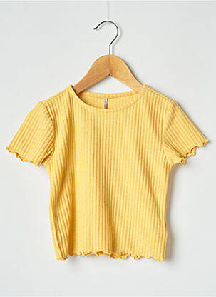 Top jaune ONLY pour fille