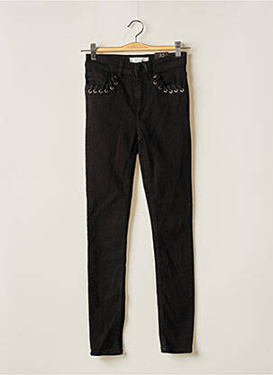 Jeans coupe slim noir MANGO femme
