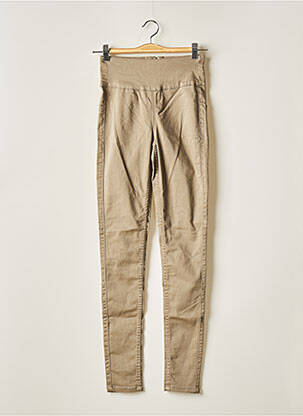 Pantalon slim beige PIECES femme