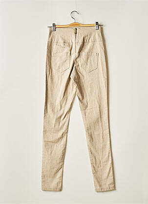 Pantalon slim beige PIECES femme