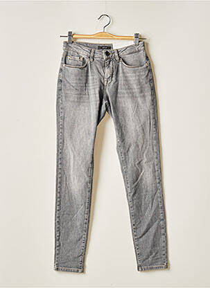 Jeans coupe slim gris OPUS femme