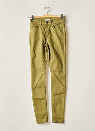 Pantalon slim vert JACQUELINE DE YONG femme
