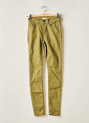 Pantalon slim vert JACQUELINE DE YONG femme