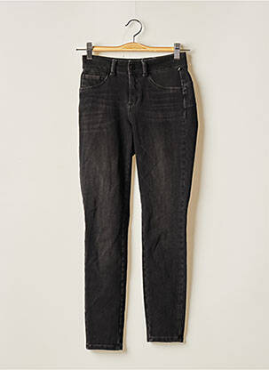 Jeans coupe slim noir MANGO femme