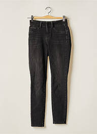 Jeans coupe slim noir MANGO femme