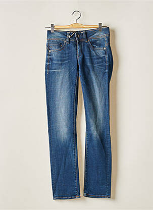 Jeans coupe droite bleu G STAR femme