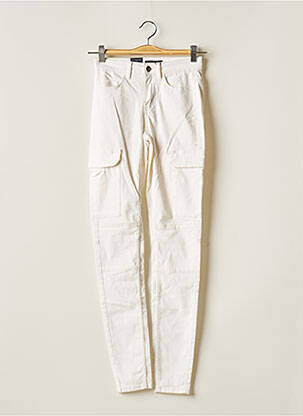 Pantalon slim blanc PIECES femme