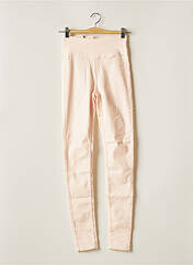 Pantalon slim rose PIECES pour femme seconde vue