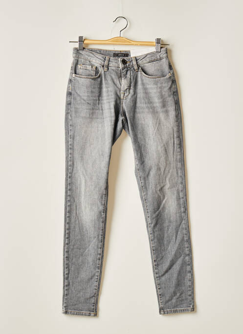 Jeans coupe slim gris OPUS femme