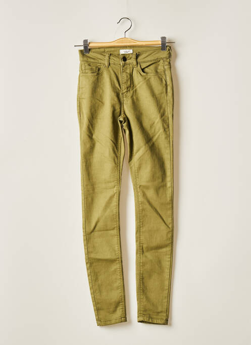 Pantalon slim vert JACQUELINE DE YONG femme
