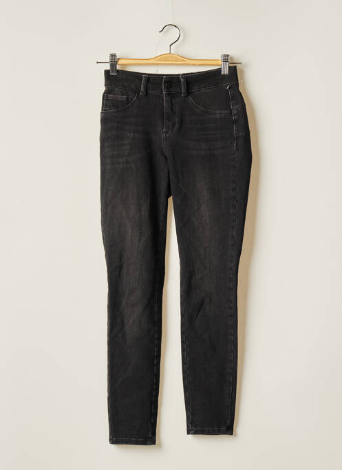 Jeans coupe slim noir MANGO femme