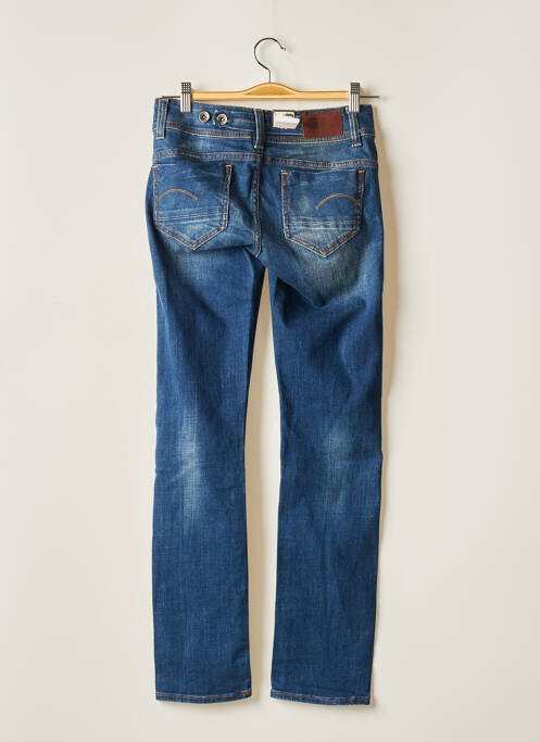 Jeans coupe droite bleu G STAR pour femme