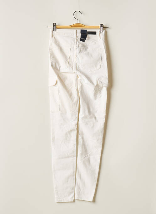 Pantalon slim blanc PIECES pour femme