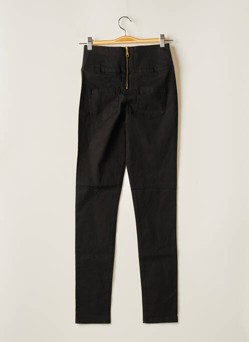 Pantalon slim noir PIECES pour femme