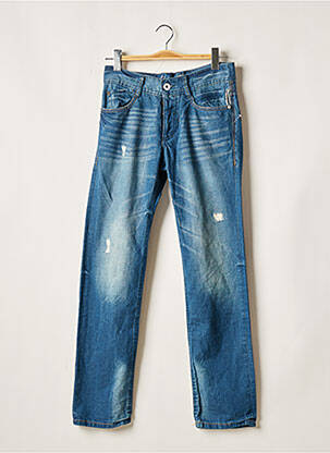 Jeans coupe droite bleu EDC homme