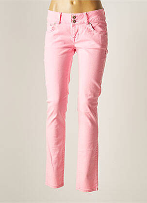 Jeans coupe slim rose LTB femme