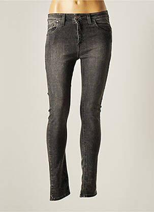 Jeans skinny gris ASTRID BLACK LABEL femme