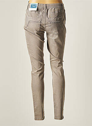 Jeans coupe slim gris STREET ONE femme
