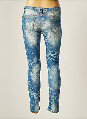 Jeans coupe slim bleu DE ANGELIS femme