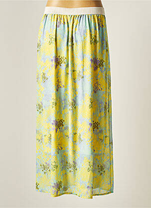 Jupe longue jaune BELLITA femme