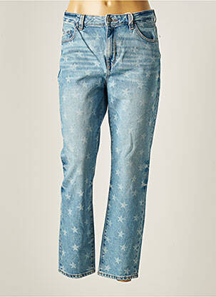 Jeans coupe droite bleu EDC pour femme