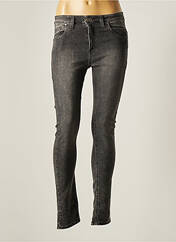 Jeans skinny gris ASTRID BLACK LABEL pour femme seconde vue