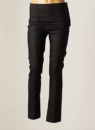 Pantalon slim noir ASTRID BLACK LABEL pour femme