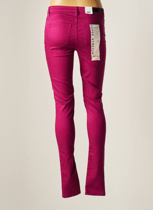 Pantalon slim violet VERO MODA pour femme