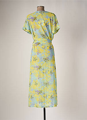 Robe longue jaune BELLITA femme