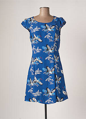 Robe courte bleu MOLLY BRACKEN femme