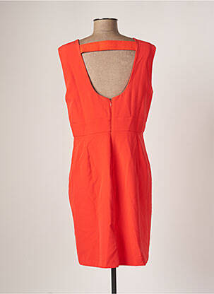 Robe mi-longue orange GUESS femme