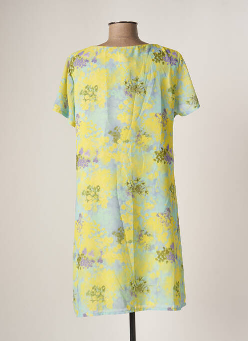 Robe courte jaune BELLITA pour femme