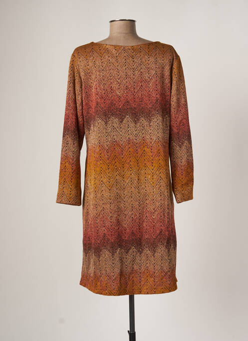 Robe courte marron BELLITA pour femme