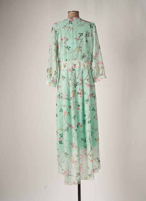 Robe longue vert BELLITA pour femme