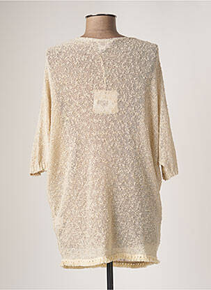 Pull tunique beige BELLITA femme
