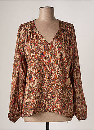 Blouse marron BELLITA femme