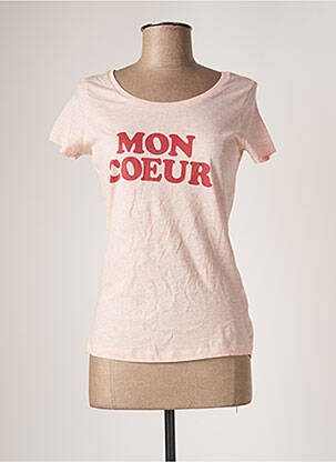 T-shirt rose STANLEY & STELLA femme