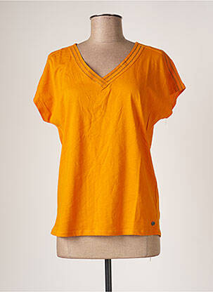T-shirt orange GARCIA pour femme