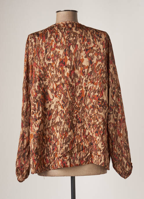 Blouse marron BELLITA pour femme
