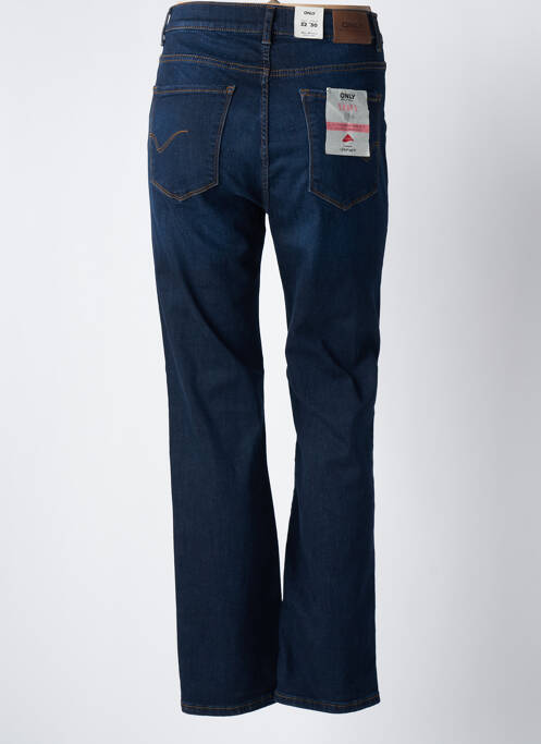 Jeans coupe droite bleu ONLY pour femme