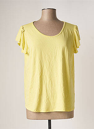 Top jaune BELLITA femme